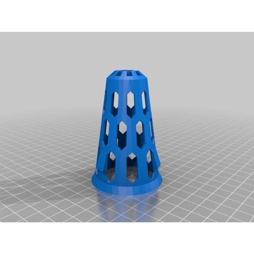 Modüler Kule Bahçesi için Modifiye Edilmiş Netpot 3D Baskı (Bu ürün Sadece Plastik parçadır - Almadan Önce Soru Sorabilirsiniz)