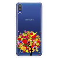 Samsung Galaxy M10 Kılıf Meyve Bahçeleri Arka Kapak Koruma Desenli Full Koruyucu