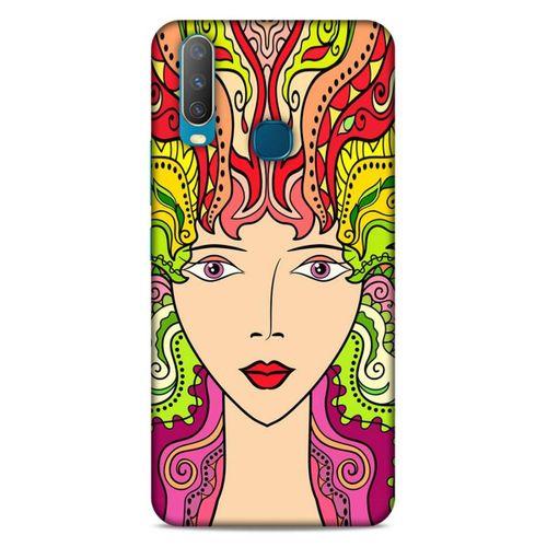 Lopard General Mobile GM 20 Pro Uyumlu Kılıf Sürreal Yüzler ♀ (42) Rugged Armor Kılıf Desenli