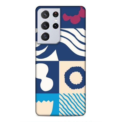 Samsung Galaxy S21 Ultra Uyumlu Kılıf Insomnia (20) Koruyucu Kılıf Mavi