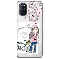 Sokak Modası 91 Oppo A52 Kılıf Desenli Silikon