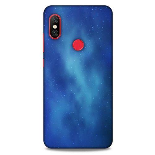 Xiaomi Redmi Note 6 Pro Uyumlu Kılıf Mavi Delisi (16) Kalın Kılıf Duvar Kağıdı