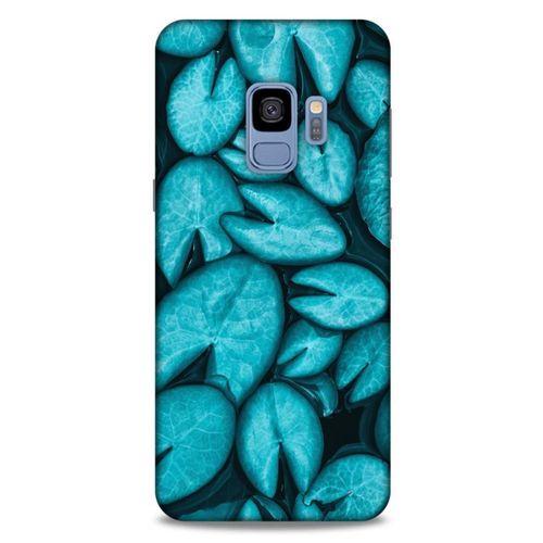 Lopard Samsung Galaxy S9 Uyumlu Kılıf Bahar (36) Glitter Kılıf Turkuaz