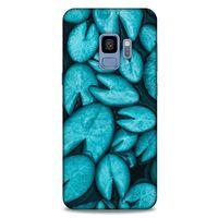 Lopard Samsung Galaxy S9 Uyumlu Kılıf Bahar (36) Glitter Kılıf Turkuaz