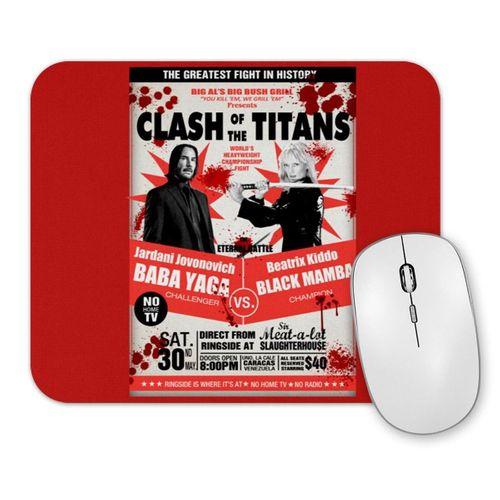 Fight Clash of Titans Mouse Pad