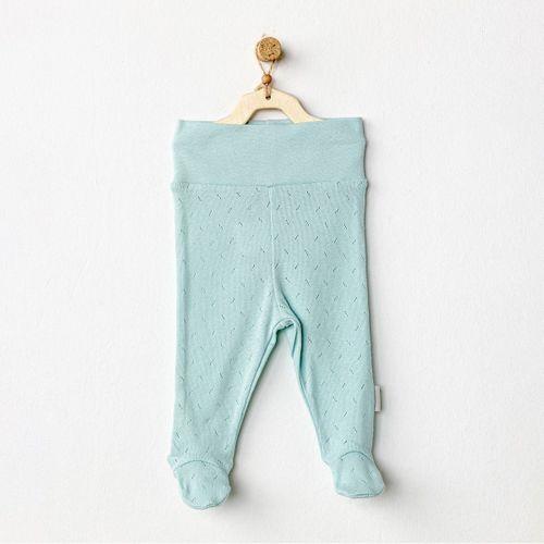 Andywawa Andywawa AC24706 Jacquard Patikli Bebek Pantolon Green