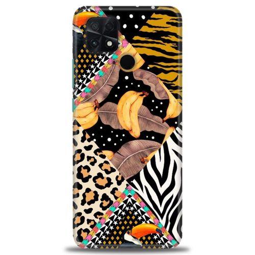 Xiaomi Poco C40 Kılıf HD Baskılı Kılıf - Muz Papağan + Tam Ekran Koruyucu