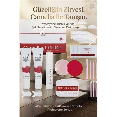 Kamelya Sisteamin Kore Tipi Yapıştırıcısız Kirpik Lifting Kiti  60 gün - 10 Dakikada İşlem 722964