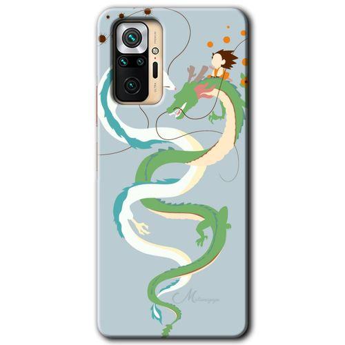 MRCİLETİSİM Xiaomi Redmi Note 10 Pro Kılıf Kapak - Snake Friendship +Hayalet Ekran Yandan Gözükmez