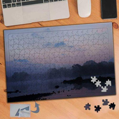 Sisli Doğa Manzarası 240 Parça Puzzle Yapboz Tablo-864