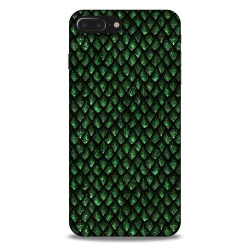 Apple Iphone 7 Plus Kılıf Dragons (5) Koruma Kabı Ejderha Koyu Yeşil Pul