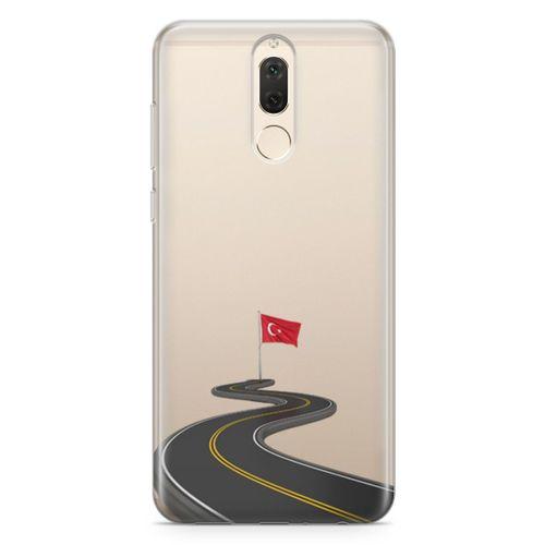 Huawei Mate 10 Lite Kılıf Türkiye Yolları Arka Kapak Koruma Desenli Full Koruyucu