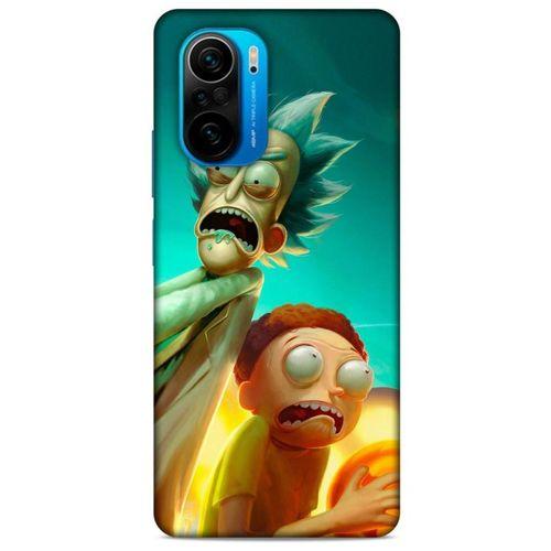 Xiaomi Poco F3 Uyumlu Kılıf Rick And Morty (24) Darbe Emici Kılıf Frank Palicky