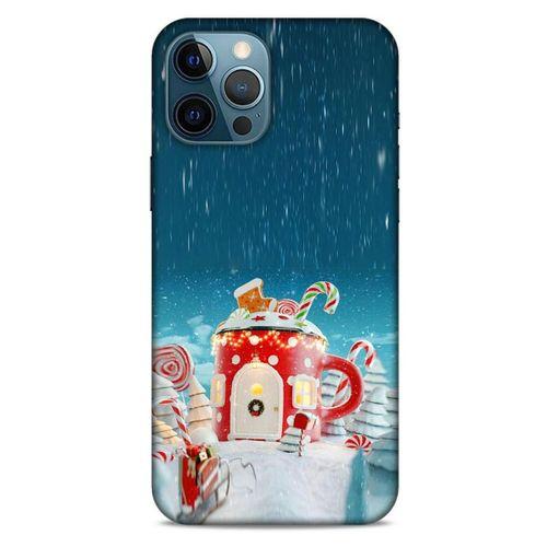 Apple iPhone 12 Pro Max Kılıf Snowix (13) Silikon Kap Kırmızı