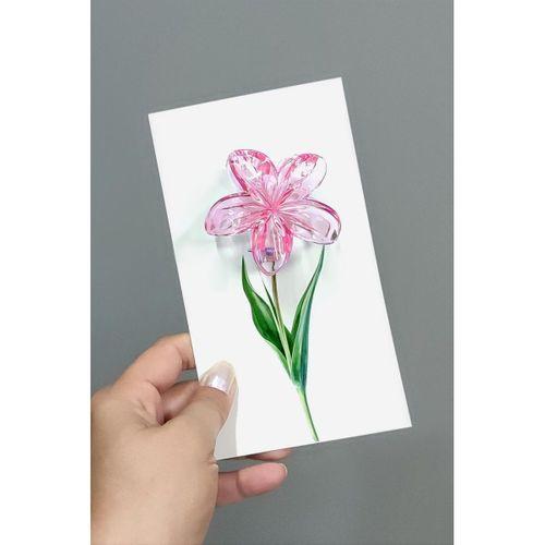 100 Adet Şeffaf Renkli Lotus Toka 6 cm Kına Seti
