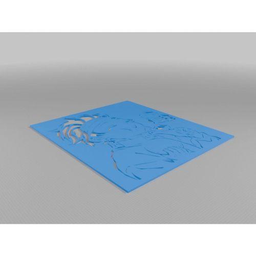 Tanjiro Kamado Şablonu 14 (Bu ürün Sadece Plastik parçadır - Almadan Önce Soru Sorabilirsiniz)