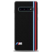 Samsung Galaxy S10 Kılıf HD Baskılı Kılıf - BMW + Tam Ekran Koruyucu