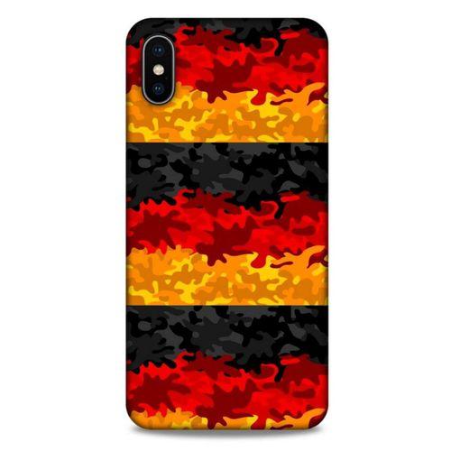 Apple iPhone XS Max Kılıf Almanya (11) Tam Koruma Bayrak