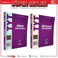 Karekök Yayınları TYT Kimya ve Biyoloji Soru Bankası Seti 2 Kitap