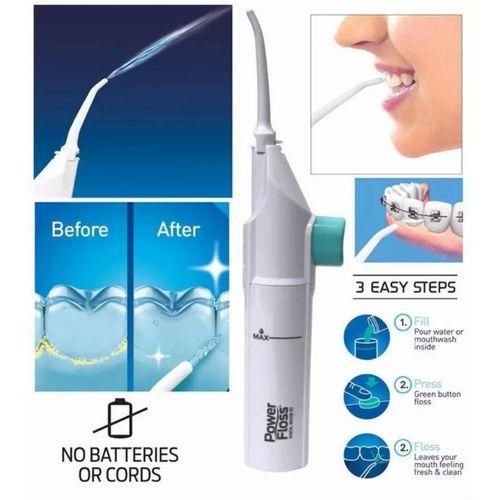 Power Floss Mekanik Diş Ve Ağız Temizleme Aleti Ve Diş Beyazlatma Seti
