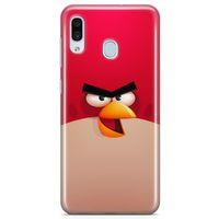 Samsung Galaxy A40 Kılıf Angry Birds Arka Kapak Koruma Desenli Full Koruyucu