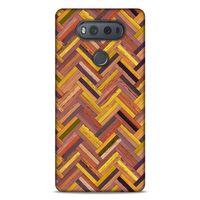 Lopard LG K61 Uyumlu Kılıf Wood'X (39) Liquid Crystal Kılıf Baskılı