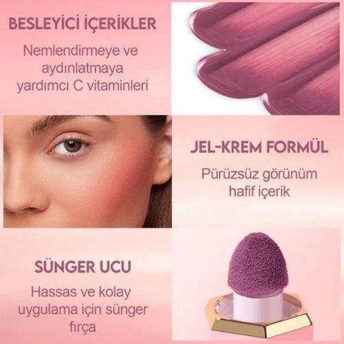 3'lü Sıvı Krem Allık Seti - Lip and Cheek