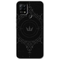 Potkal Hediye Fabrikası Tecno Pova Kılıf HD Desen Baskılı Arka Kapak - Siyah Mandala 1