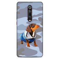 Xiaomi Redmi K20 Pro Kılıf Köpek Kıyafetleri (50) Shockproof Kılıf Dakhund Puf Mont