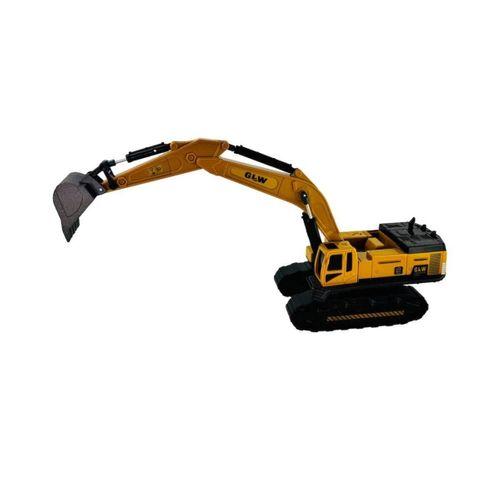 Eğitici Çocuk SZT-8891  Sürtmeli  Metal İnşaat Aracı 1 55 Ekskavatör
