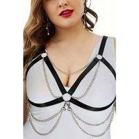 Seksi Lastik Göğüs Harness