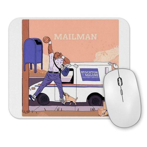 Karl Malone Nba Mailman Malone Mouse Pad