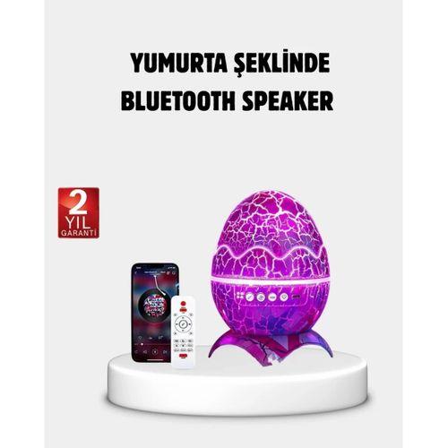 Yıldızlı Gökyüzü Dinozor Yumurta Projektör –  Ayarlanabilir Parlaklık Ve Hız