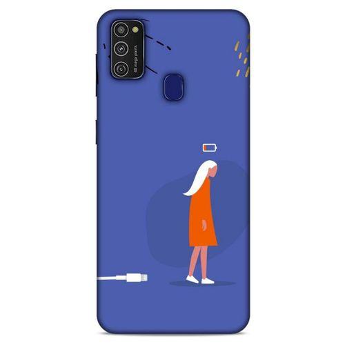 Samsung Galaxy M21 Kılıf Depresyon (36) Glitter Kılıf Yeşil Tonları
