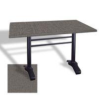 Dockers Çipa 3010 Döküm Ayak Masa 70x120 cm - (Werzalit, Wermodin ve Allzalit Tabla) - Twister