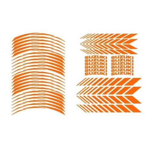 SEVGENT Florasan Turuncu Suzukı Uyumlu Racing Şerit