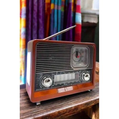 Nostaljik Radyo Usb,aux Ve Sd Kart Girişli Bluetooth Bağlantılı