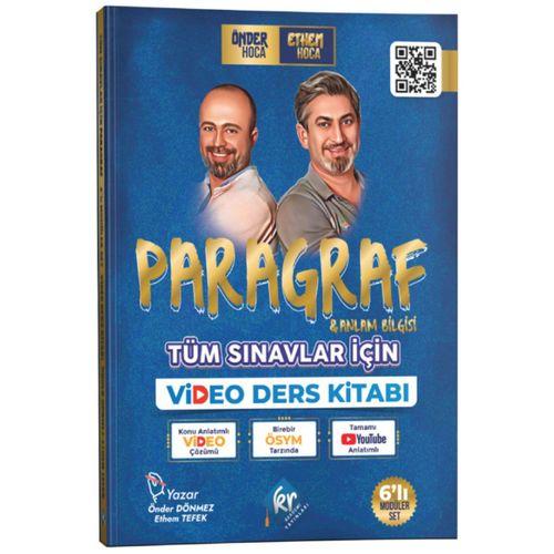Önder Hoca ve Ethem Hoca Tüm Sınavlar İçin Paragraf ve Anlam Bilgisi Video Ders Kitabı