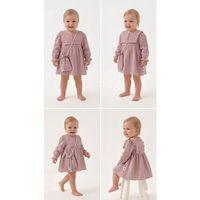 6-24 Ay Müslin Keten Pamuk Çanta Bebek Elbise