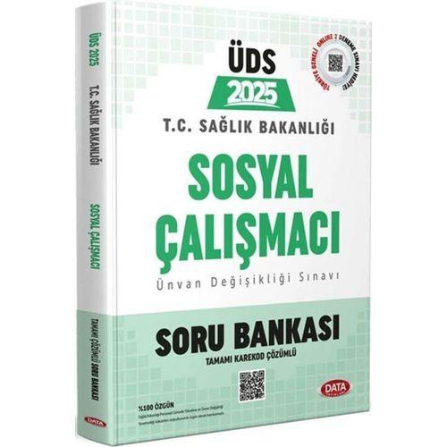 2025 ÜDS Sağlık Bakanlığı Sosyal Çalışmacı Soru Bankası Data Yayınları