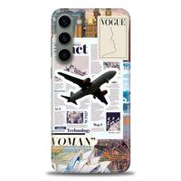 Samsung Galaxy S23 Kılıf HD Baskılı Kılıf - Net Woman + Tam Ekran Koruyucu