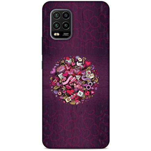 Xiaomi Mi 10 Lite Kılıf Hediyelik Seri Sevgililer Günü (36) 14 Şubat Glitter Kılıf