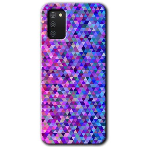 Samsung Galaxy A03s Kılıf HD Desen Baskılı Arka Kapak - Pixel Mozaik