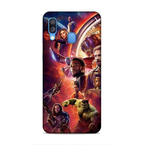 Samsung Galaxy A40 Uyumlu Kılıf BMovie (41) Tank Kılıf Süper Kahramanlar