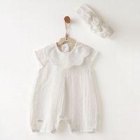 Andywawa AC26641 Baby Chic Tulum Takım Ekru