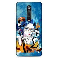 Lopard Xiaomi Redmi K20 Pro Uyumlu Kılıf Sürreal Yüzler ♀ (27) Tasarımlı Kılıf Baskılı