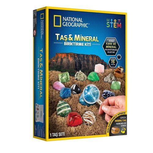 Çocuk NAT03002 National Geographic Taş ve Mineral Biriktirme Kiti - RTNGRM15 +8 yaş