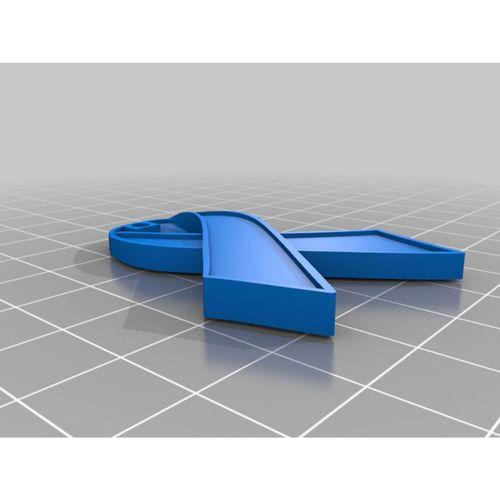 Ekim Kanseri Farkındalık Anahtarlığı (Bu ürün Sadece Plastik parçadır - Almadan Önce Soru Sorabilirsiniz)