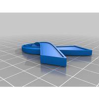 Ekim Kanseri Farkındalık Anahtarlığı (Bu ürün Sadece Plastik parçadır - Almadan Önce Soru Sorabilirsiniz)