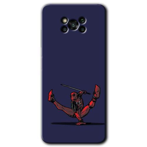 Poco x3 Pro Kılıf Kapak - DeadPool 3 +Hayalet Ekran Yandan Gözükmez